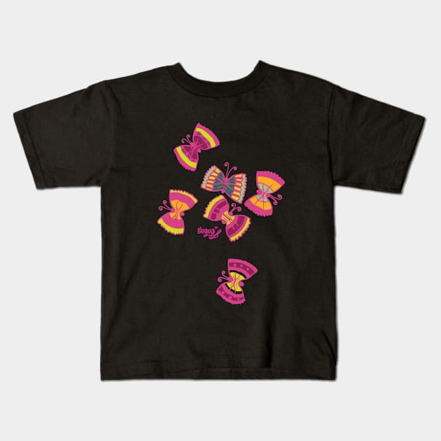 Schmetterling Kids T-Shirt by Anibo